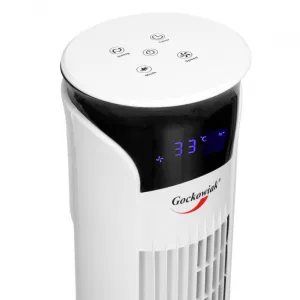 Stĺpový ventilátor TOPLO biely