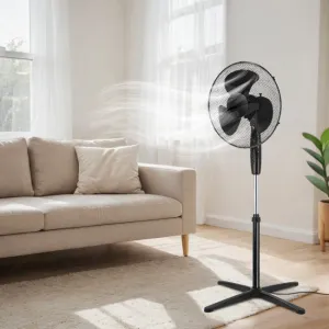 Stojanový ventilátor KOUD čierny