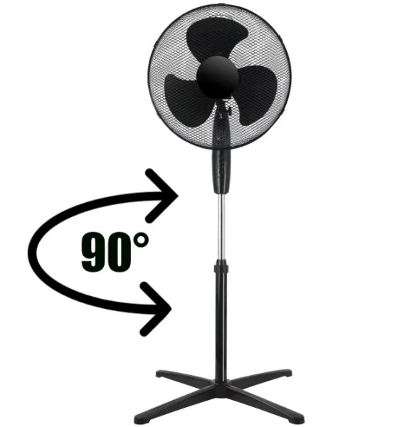 Stojanový ventilátor KOUD čierny