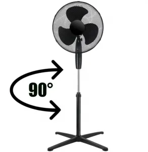 Stojanový ventilátor KOUD čierny