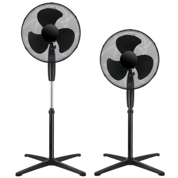 Stojanový ventilátor KOUD čierny