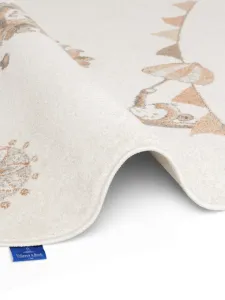 Koberec Villeroy & Boch BOHO KIDS Roar like a Lion krémový kruh