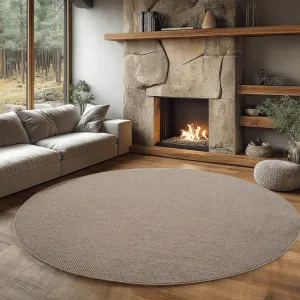 Koberec Helix béžový kruh