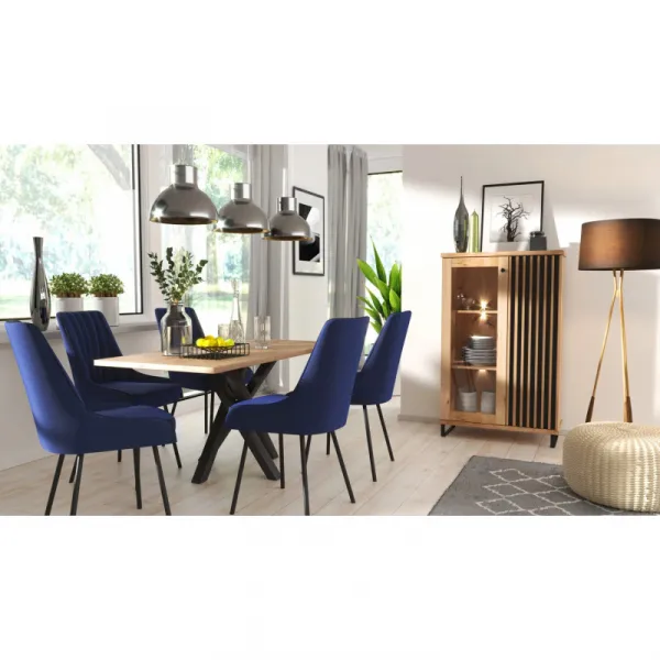 Vivaldi Jedálenský stôl Moderno 120/160 cm dub Artisan
