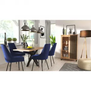 Vivaldi Jedálenský stôl Moderno 120/160 cm dub Artisan