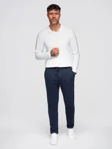 Pánske elegantné tepláky modré