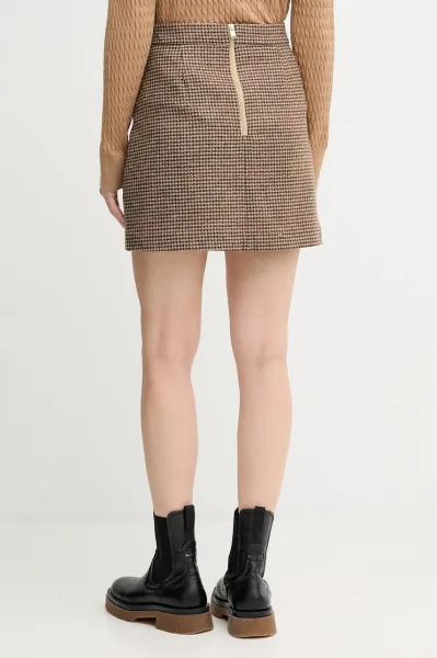 Vlnená sukňa Barbour SOPHIA