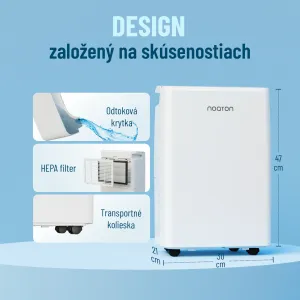 Noaton DF 4115 HEPA WiFi, odvlhčovač vzduchu s čističom