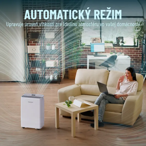 Noaton DF 4115 HEPA WiFi, odvlhčovač vzduchu s čističom