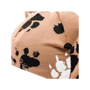 Dojčenská bavlnená čiapka s uškami New Baby labka horčicová 68 (4-6m)