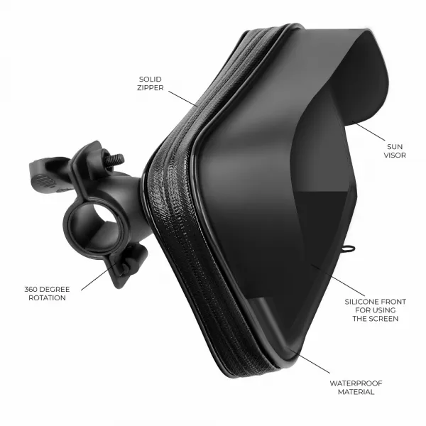 MG Bike Holder vodeodolný držiak na mobil 5,5'' - 6,3'' (55270)