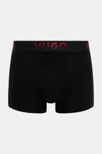 3PACK pánske boxerky HUGO čierné (50549172 001) M, trenky