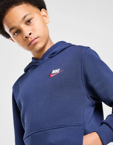 Nike Mikina S Kapucňou K Nsw Club Flc Hdy Lbr