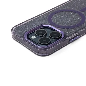 MG Glitter MagSafe kryt na iPhone 16 Pro Max, fialový