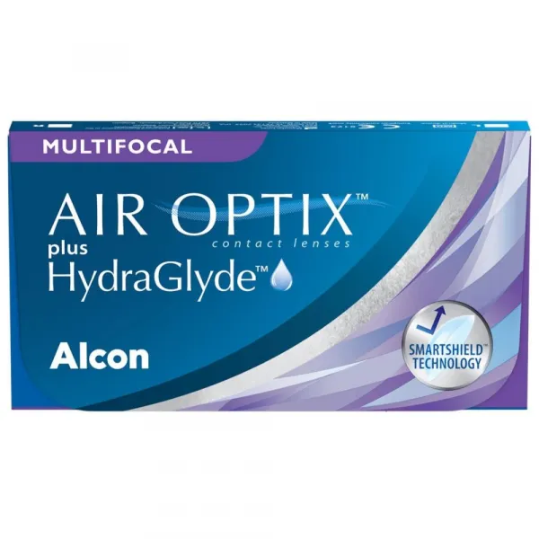 Air Optix plus HydraGlyde Multifocal (6 šošoviek)