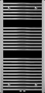 MEXEN - Ares vykurovací rebrík/radiátor 1200 x 600 mm, 490 W, chróm W102-1200-600-00-01