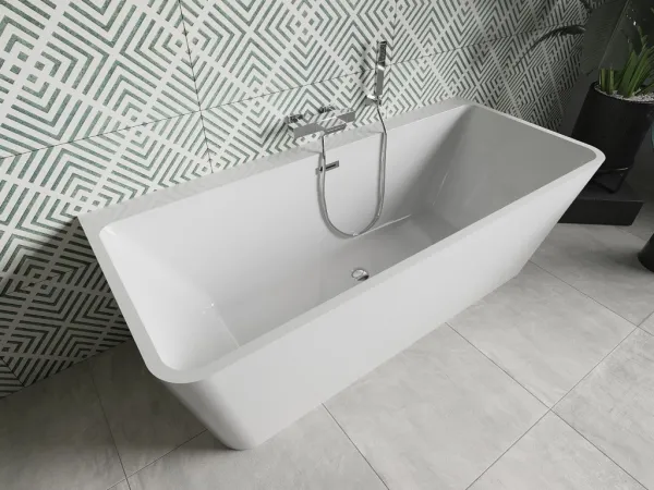 MEXEN - Volta voľne stojaca vaňa 170 x 75 cm biela bez krytu prepadu a zátky 51131707500-SS