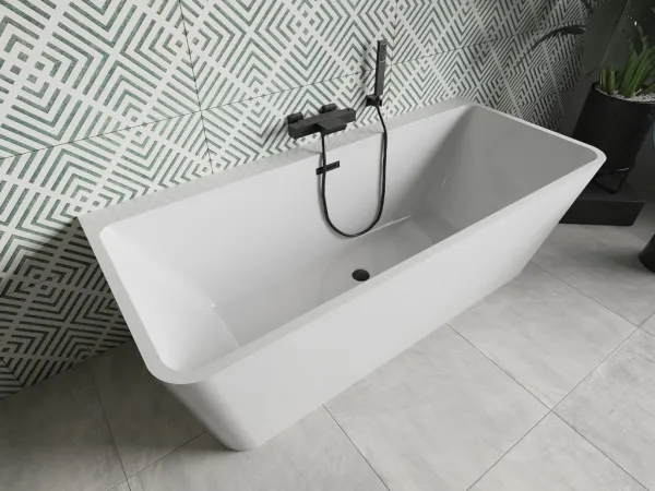 MEXEN - Volta voľne stojaca vaňa 170 x 75 cm biela bez krytu prepadu a zátky 51131707500-SS