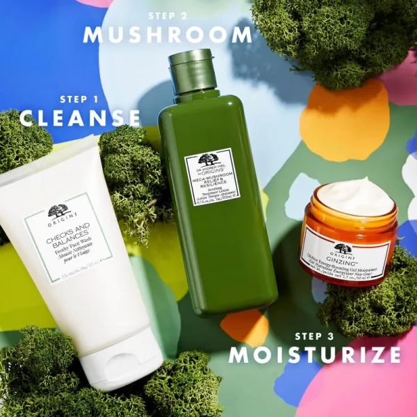Origins Dr. Andrew Weil for Origins™ Mega-Mushroom Relief & Resilience Soothing Treatment Lotion zjemňujúca a upokojujúca pleťová voda 200 ml