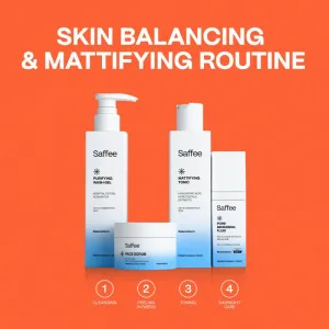 Saffee BalanceDerm Face Scrub pleťový peeling pre mastnú a zmiešanú pleť 50 ml