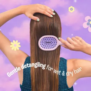 BrushArt Daisy Dreams Detangling hairbrush kefa na vlasy Pink 1 ks