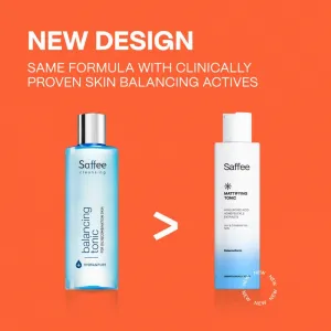 Saffee BalanceDerm Mattifying Tonic čistiace a matujúce tonikum pre mastnú a zmiešanú pleť 200 ml