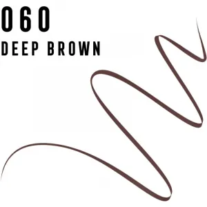 Max Factor Masterpiece Micro Marker ceruzka na obočie odtieň 60 Deep Brown 1 ml