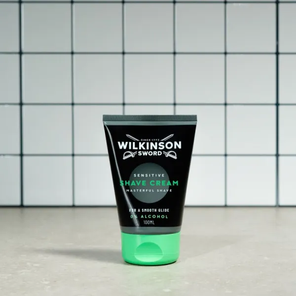 Wilkinson Sword Sensitive Shave Cream krém na holenie pre mužov 100 ml