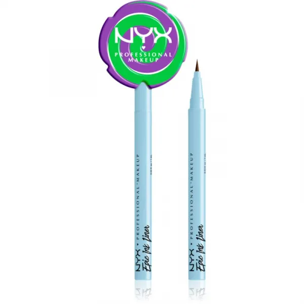 NYX Professional Makeup Gingerbaddie Land Candy Swirl ceruzka na oči odtieň 02 Milk Chocolate 1 ks