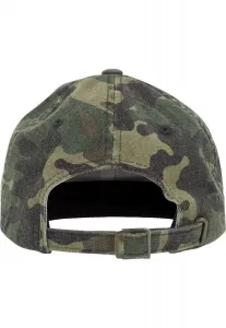 Low Profile Camouflage Camo Washed Cap