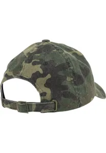 Low Profile Camouflage Camo Washed Cap