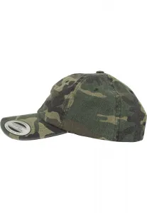 Low Profile Camouflage Camo Washed Cap