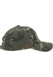 Low Profile Camouflage Camo Washed Cap