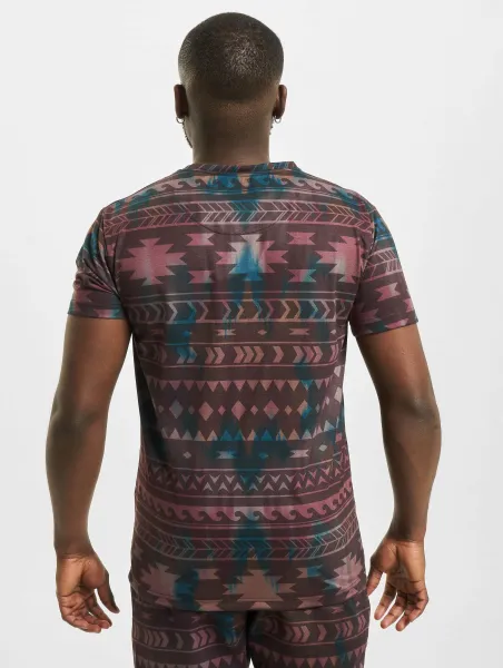 Men's T-shirt Pocosol brown/red