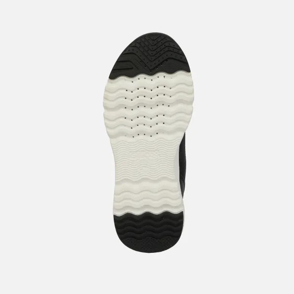 Black Girls Geox Loftus Sneakers - Girls