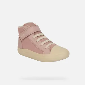 Pink Girls' Geox Gisli Sneakers - Girls