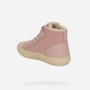 Pink Girls' Geox Gisli Sneakers - Girls