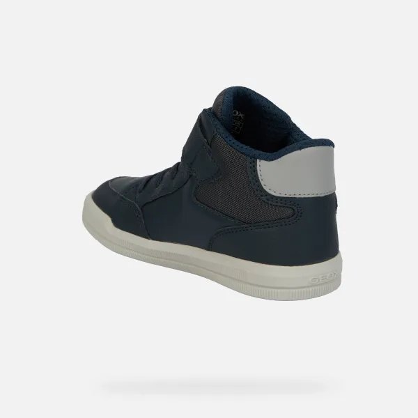 Dark blue boys' sneakers Geox Arzach - Boys