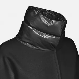 Black Women's Coat Geox Diamanta - Women's