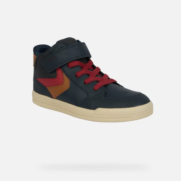 Dark blue boys' sneakers Geox Arzach - Boys