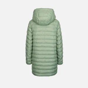 Green Women's Quilted Jacket Geox Spherica - Women's