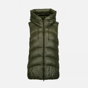 Khaki dámska vesta Geox Bleyze