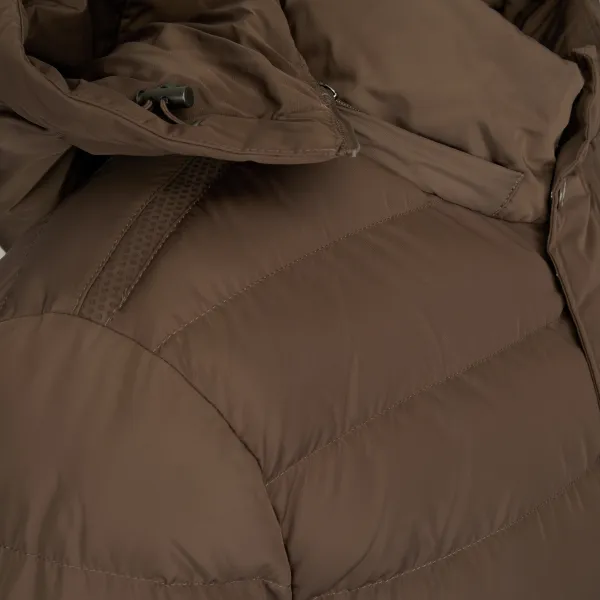 Brown Men's Down Jacket Geox Leitan - Men's