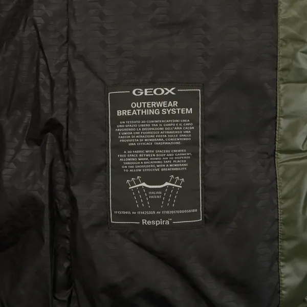 Khaki dámska vesta Geox Bleyze
