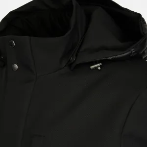 Pánska čierna parka Geox Aerantis