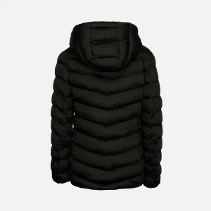 Black Women's Quilted Jacket Geox Zosma - Women's