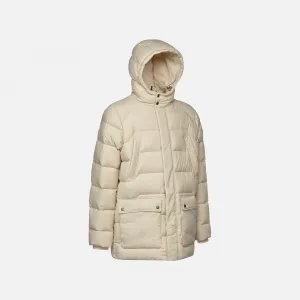 Beige Men's Quilted Jacket Geox Elver - Mens