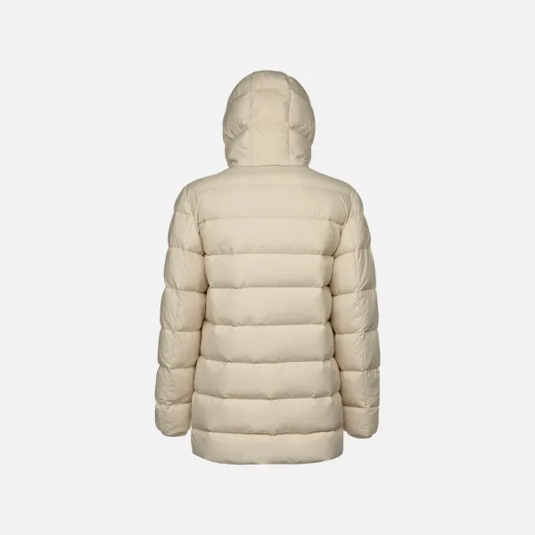 Beige Men's Quilted Jacket Geox Elver - Mens