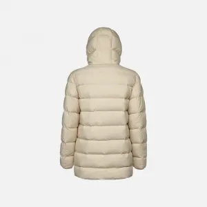 Beige Men's Quilted Jacket Geox Elver - Mens