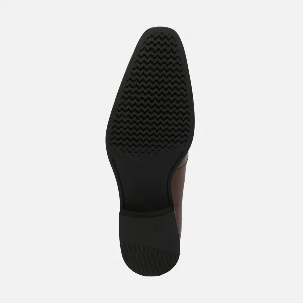 Pánske hnedé formálne topánky Geox Omo High Life